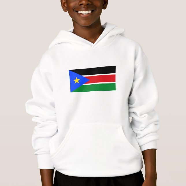 Sydsudanesiska flaggan t shirt (Framsida)
