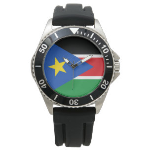 Sydsudans flagga (Afrika) Armbandsur
