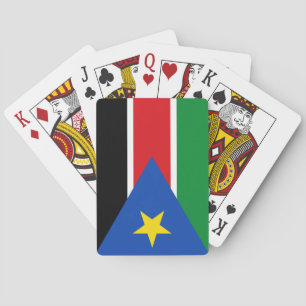 Sydsudans flagga (Afrika) Casinokort