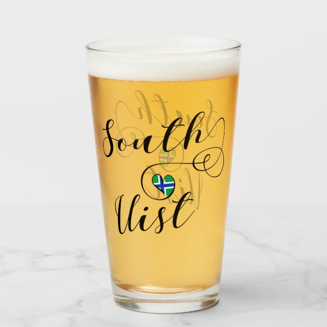 Sydsuist Flagga Heart, Yttre Hebrider Glaskopp (Framsida fylld)