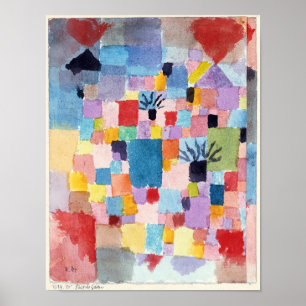 Sydträdgårdar   Paul Klee   Poster