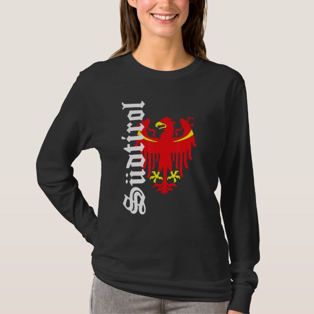 Sydtyrolen med Jackande av Arm T Shirt (Framsida)