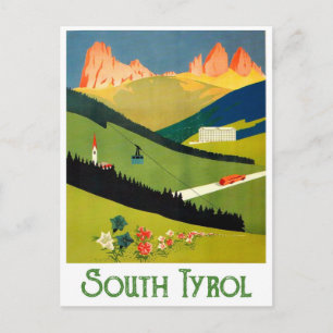 Sydtyrolen, Österrike Vykort