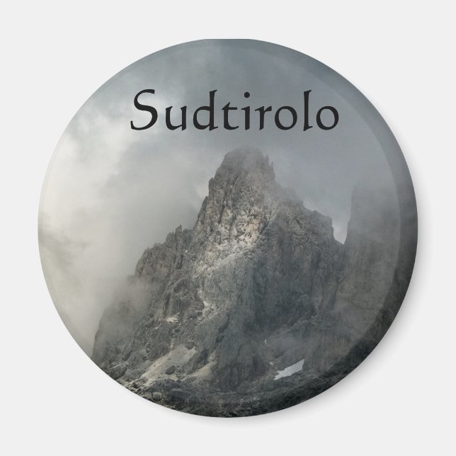 Sydtyrolska bergen magnet (Framsidan)