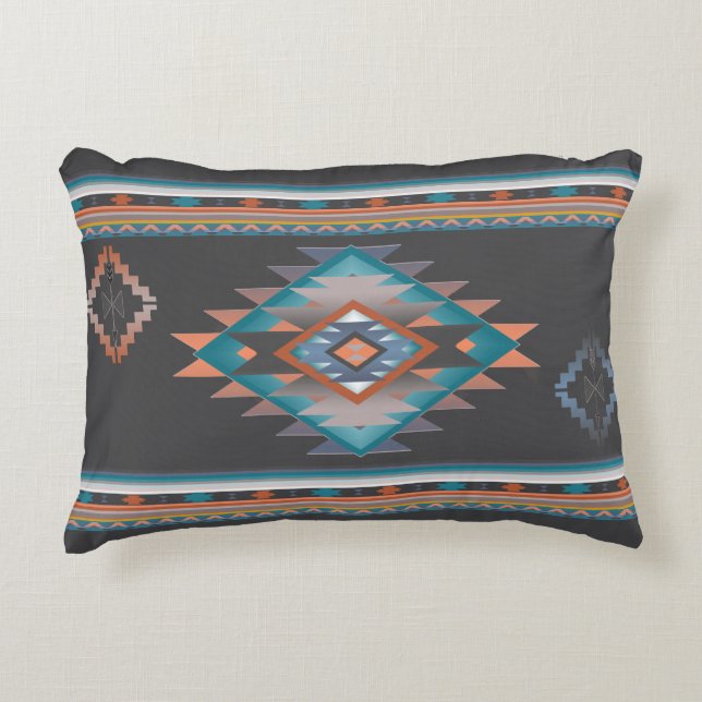 Sydväst 6, 2-sidig utbytbar färg prydnadskudde (Framsidan)