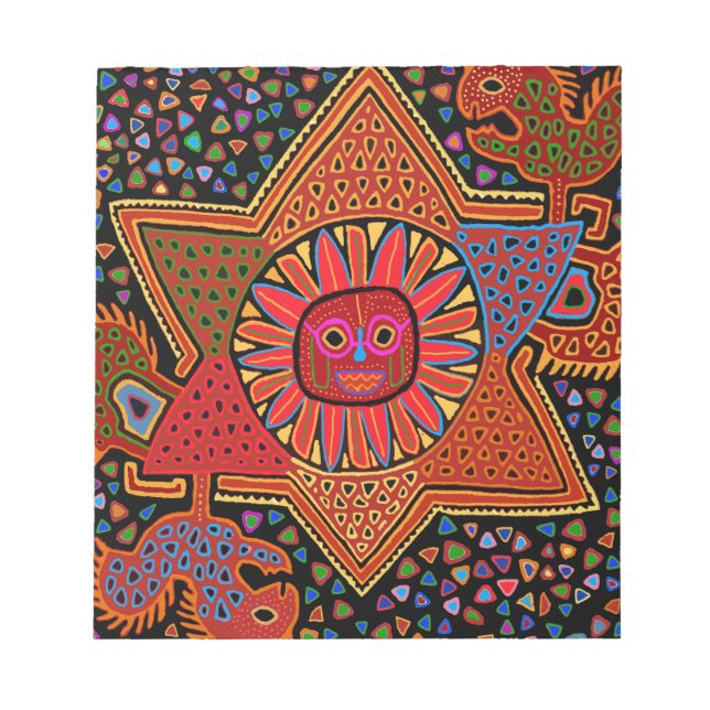 Sydväst Del Sol Anteckningsblock (Framsida)