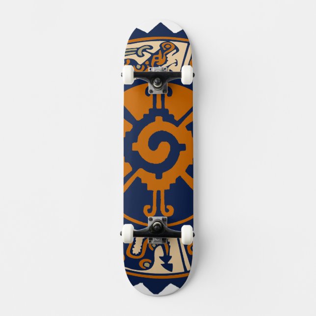 Sydväst Native American Indian Tribal Skateboard (Framsida)