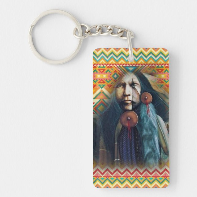 Sydväst Native American modig man (Framsidan)
