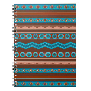 Sydväst stil geometrisk Cameron Gorge design Anteckningsbok