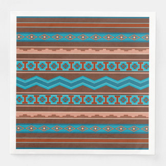 Sydväst stil geometrisk Cameron Gorge design Pappersservett