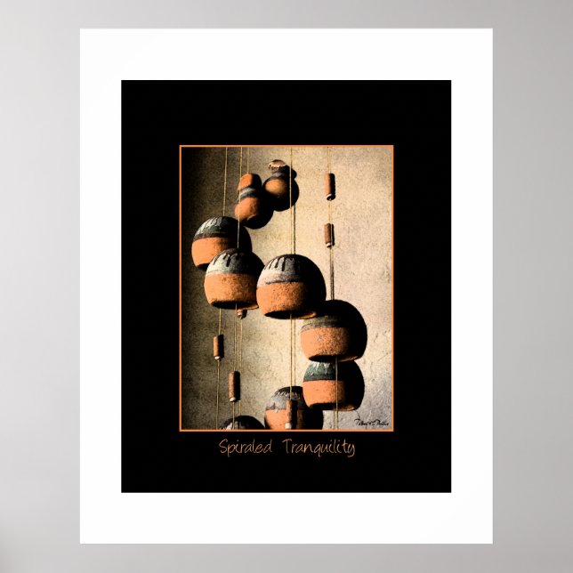 Sydväst stil lerkrossor Stilleben Poster (Framsidan)