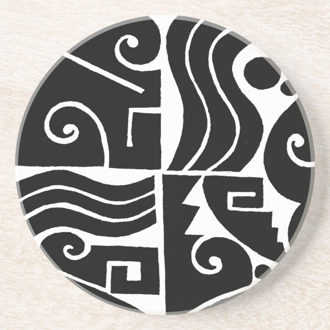 Sydväst Tortuga Underlägg Sandsten (Framsidan)