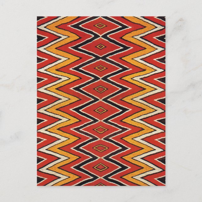 Sydväst Zig Zag Vykort (Framsida)