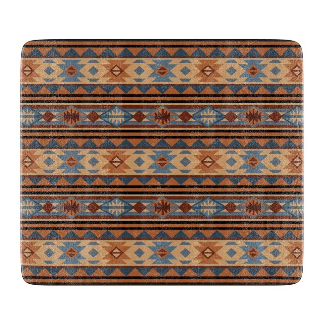 SydvästdesignAdobe Grått Brown Tribal Mönster (Framsidan)