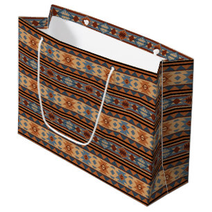 SydvästdesignAdobe Grått Brown Tribal Mönster