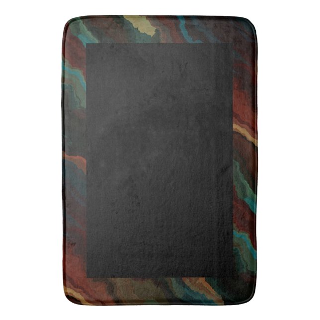 Sydvästfärgsblandning Badrumsmatta (Framsidan (Vertikal))