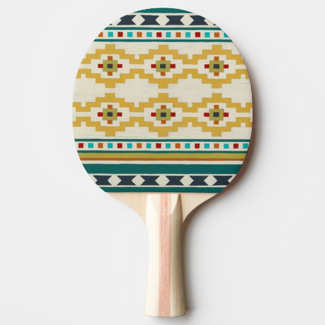 Sydvästgeometri III Pingisracket (Framsidan)