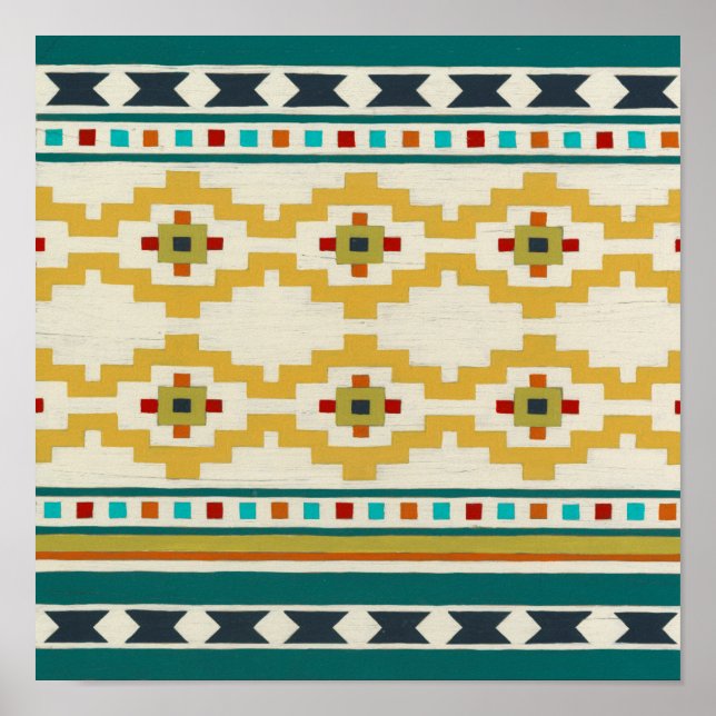 Sydvästgeometri III Poster (Framsidan)