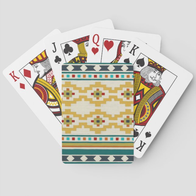 Sydvästgeometri III Spel Kort (Baksidan)