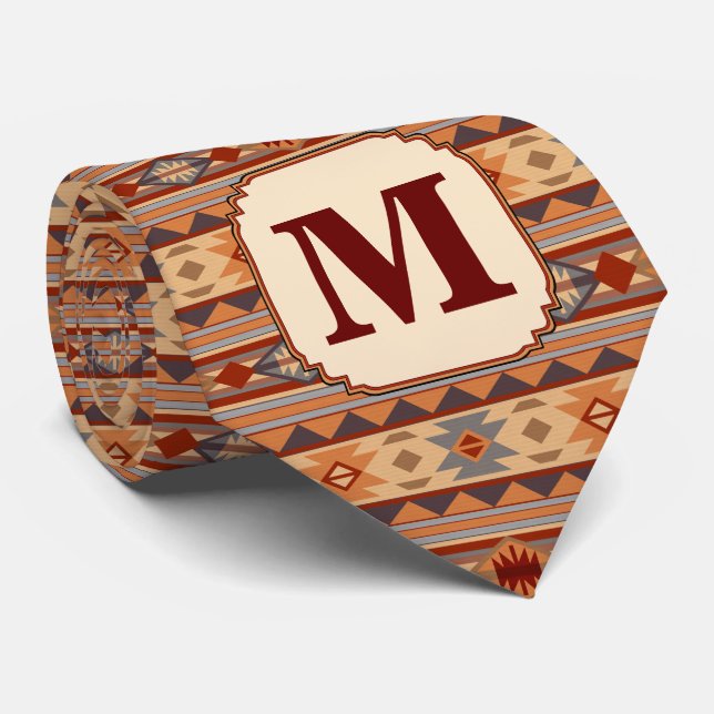 Sydvästlig design Tan Monogram Slips (Rullad)