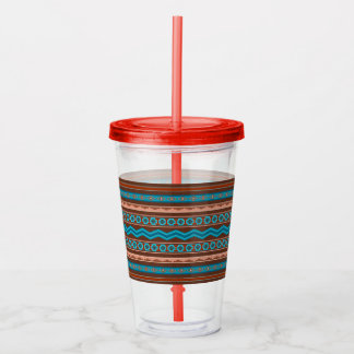 Sydvästlig geometrisk Cameron Gorge-design Take Away Mugg