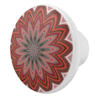 Sydvästlig ökenblomma Mandala Röd Knopp
