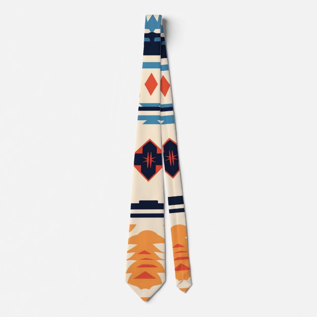 Sydvästlig Tribal Aztec Geometrisk Boho Slips (Framsida)