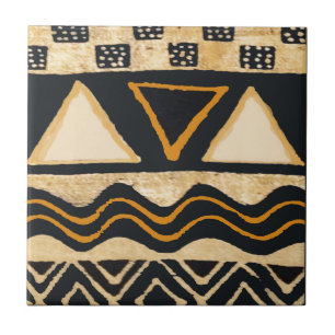 Sydvästlig Tribal Native American Design Kakelplatta