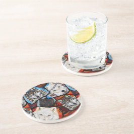 Sydvästlig vargkonst underlägg