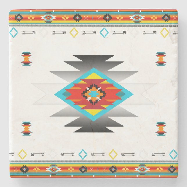 Sydvästra 8 mönster stenunderlägg (Framsidan)