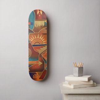 Sydvästra Abstrakt Mini Skateboard Bräda 18,5 Cm
