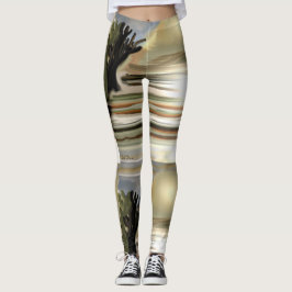 Sydvästra Abstrakten Art Leggings