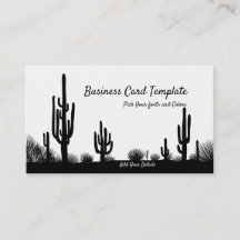 Sydvästra Arizona Cactus Desert Sunset