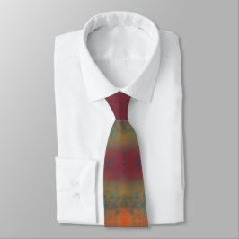 Sydvästra Art Inspired Vågrät Mönster Tie Slips