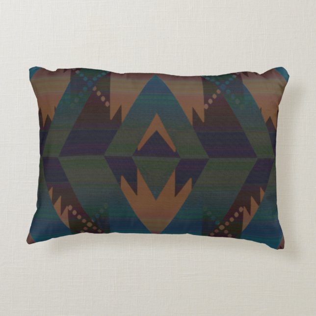 Sydvästra Aztec Decorative Pillow Prydnadskudde (Baksidan)