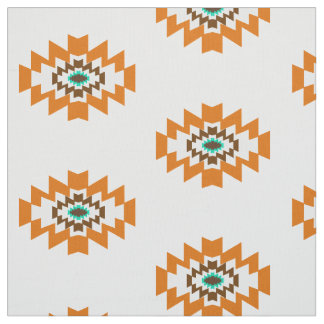 Sydvästra Aztec Native American Tribal Design Tyg