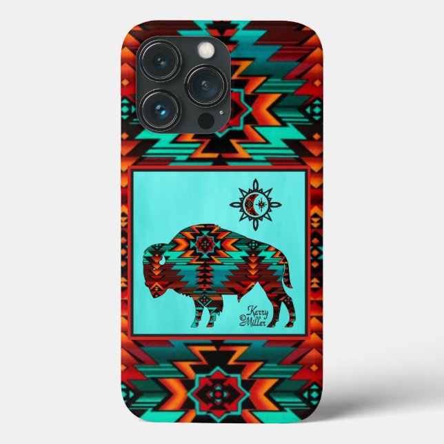 Sydvästra Buffalo Fodral-Mate iphone case (Baksida)