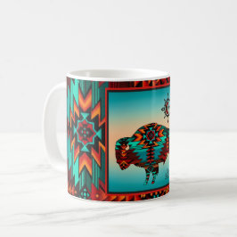 Sydvästra Buffalo-kaffe Mugg