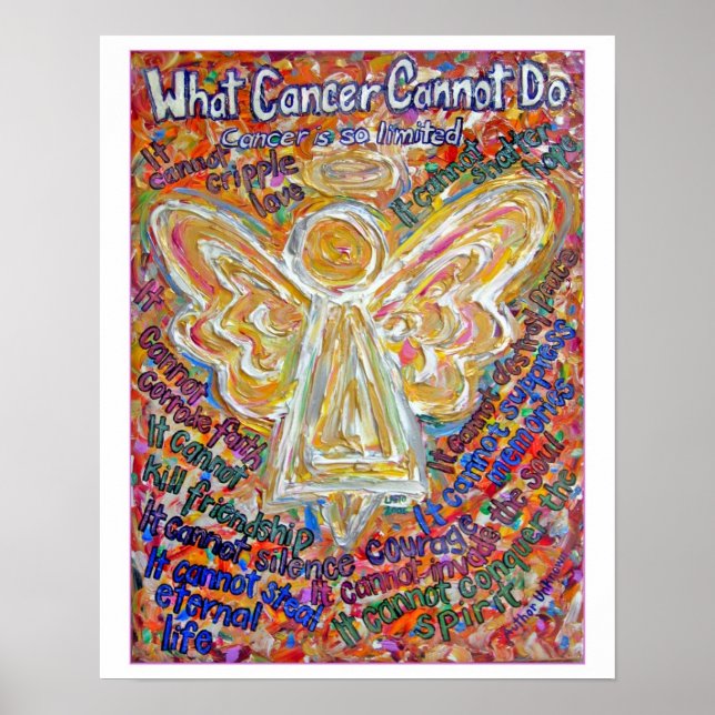 Sydvästra cancerångans ånggradsutskrift (vit Kant) Poster (Framsidan)
