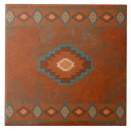 Sydvästra Canyons Diamond Geometric Gräns Kakelplatta