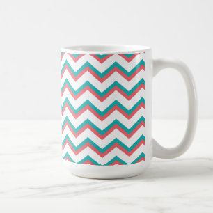 Sydvästra Chevron Mönster Kaffemugg