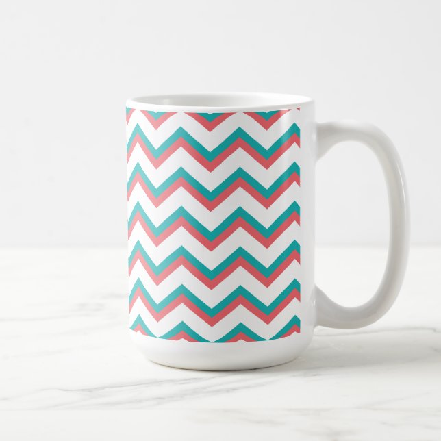 Sydvästra Chevron Mönster Kaffemugg (Höger)