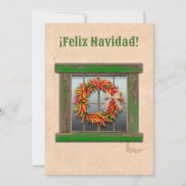 Sydvästra Chile Ristra-utandningskort för utandnin Julkort