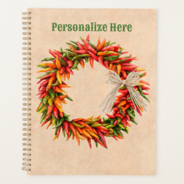 Sydvästra Chile Ristra Wandeon Adobe Wall