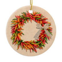 Sydvästra Chile Ristra Wandeon Adobe Wall