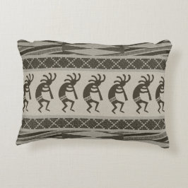 Sydvästra designstammen Dancing Kokopelli Prydnadskudde