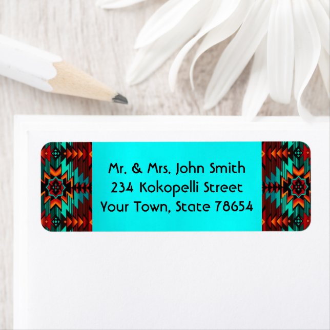 Sydvästra etikett returadress etikett (Insitu)