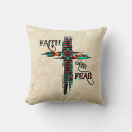 Sydvästra Faith over Fear Kudde