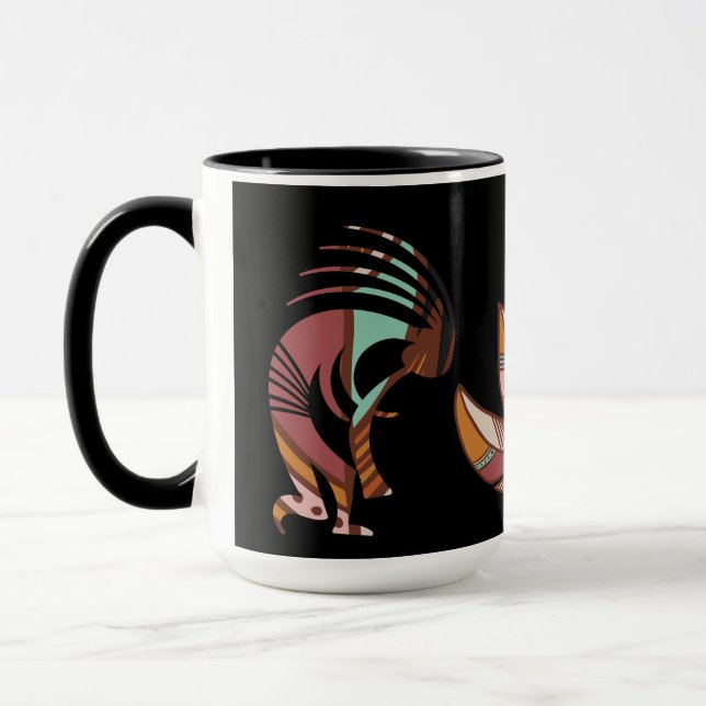 Sydvästra Feathers Kokopelli Mugg (Vänster)