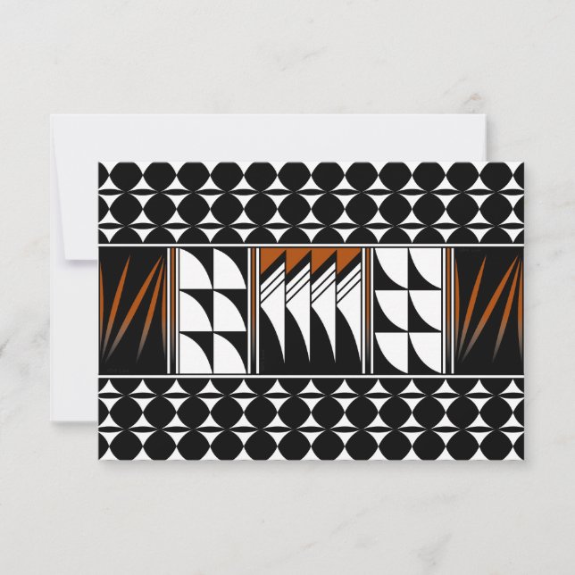 Sydvästra fjädervälsignelser tack kort (Framsida)